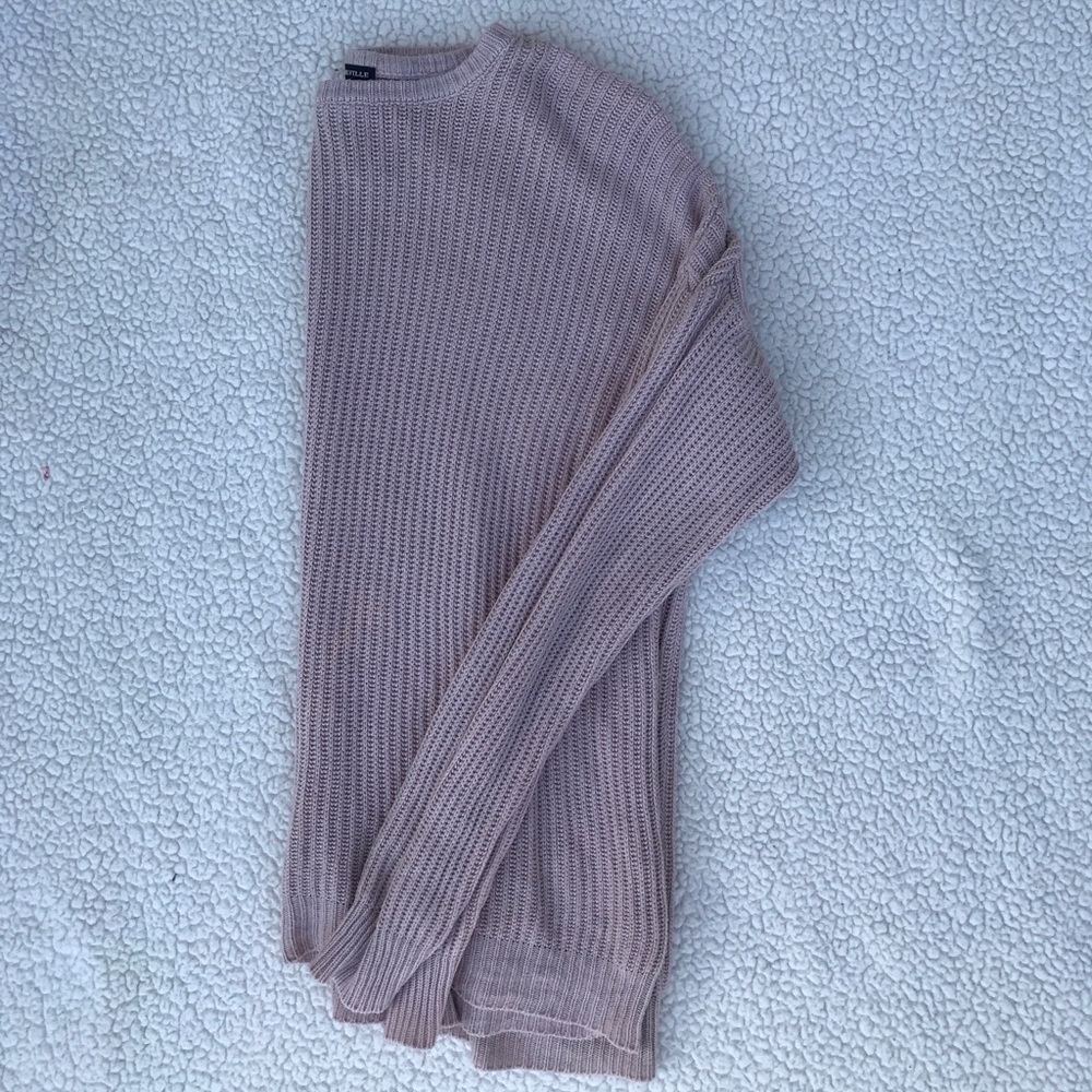 Pink sweater